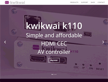 Tablet Screenshot of kwikwai.com